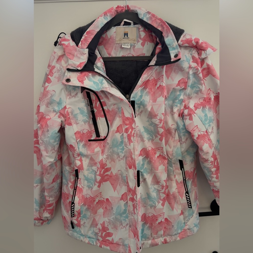 Floral Winter Ski/Snowboarding Jacket